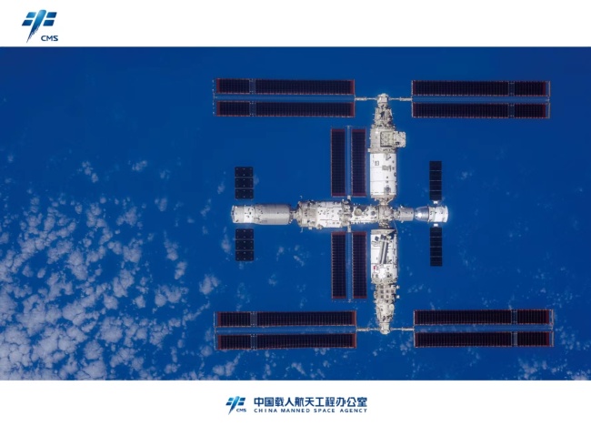 中国宇宙ステーションの全景高精細画像が初公開