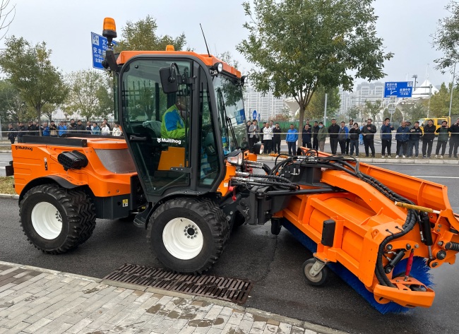 9 Straßen in Peking werden Pilotprojekte ohne Schneeschmelzmittel durchführen