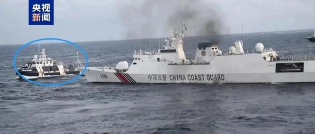 Bukti Onsite! Adegan kapal Filipina yang membobol terumbu karang besi yang terpapar