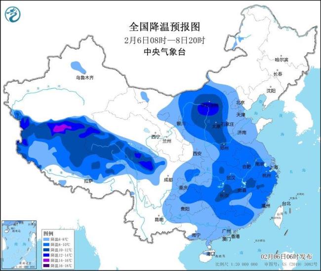 The first cold wave in the Year of the Snake is coming! Gusts of winds in some areas of Beijing-Tianjin-Hebei can reach level 9 