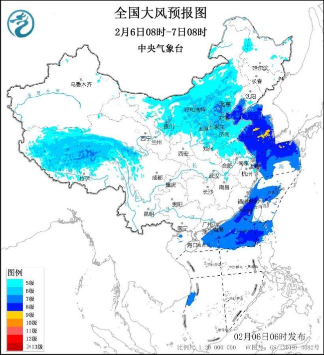 The first cold wave in the Year of the Snake is coming! Gusts of some areas of Beijing-Tianjin-Hebei can reach level 9 