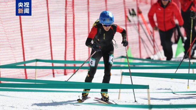 China team won the top four short distance women's ski mountaineering in the Asian Winter Games