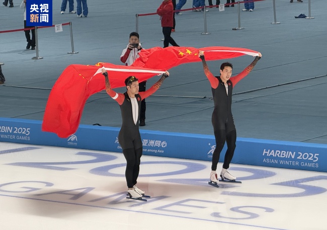 24th gold! Ning Zhongyan won the 1000m gold medal for speed skating men in the Asian Winter Games