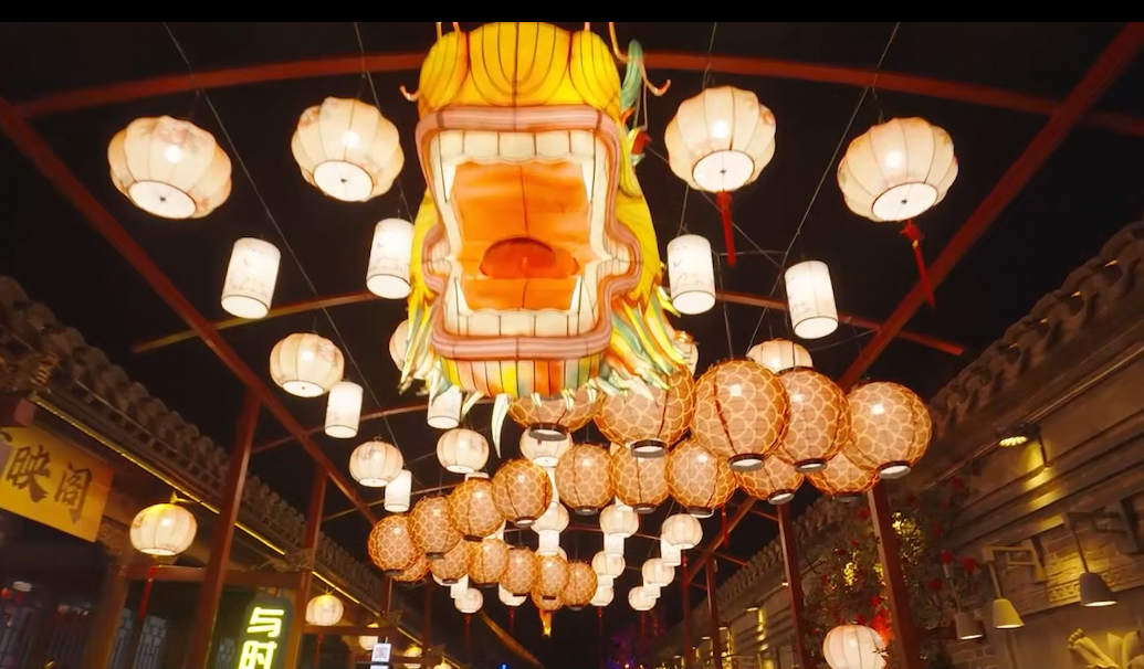 tian cai'yi kutlamak için yeni yıl | Fener Festivali 