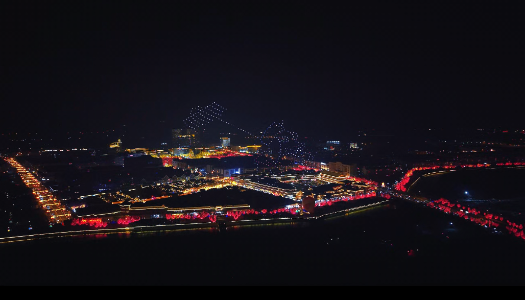 Tian Cai celebrates the New Year | Ten Thousand Lanterns Beautify the Thousand-year-old Ancient Town Yangliuqing Poetry and Painting the Chinese Style Celebrate the Lantern Festival
