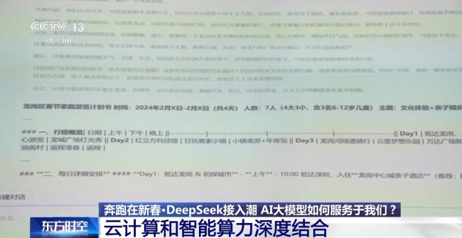 DeepSeek接入各行各業 一大波行業變革正向你走來