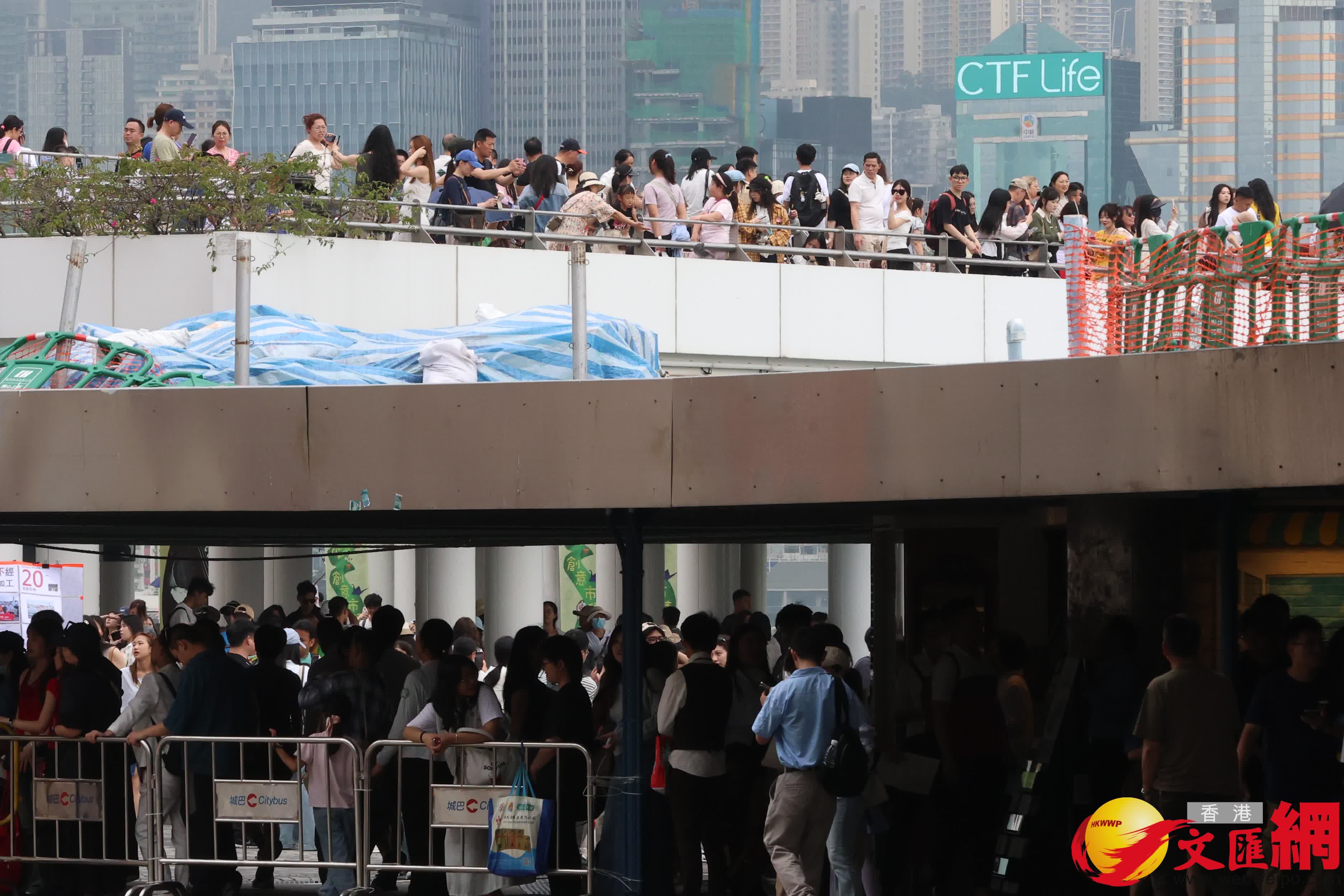 黃金周料490萬人次陸路進出香港。（香港文匯報記者萬霜靈 攝）