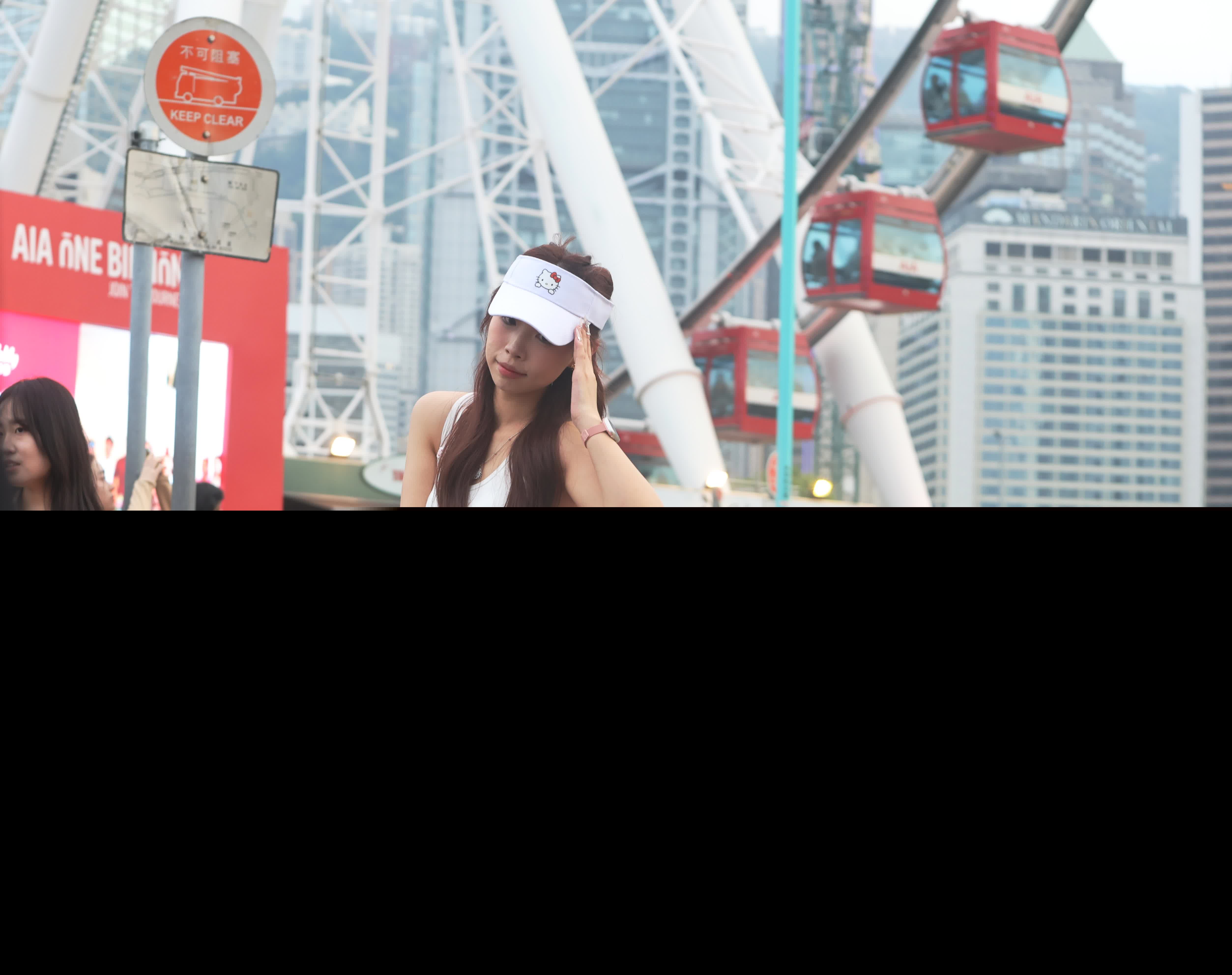 五一黃金周，中區吸引大批旅客旅遊打卡。（香港文匯報記者曾興偉 攝）