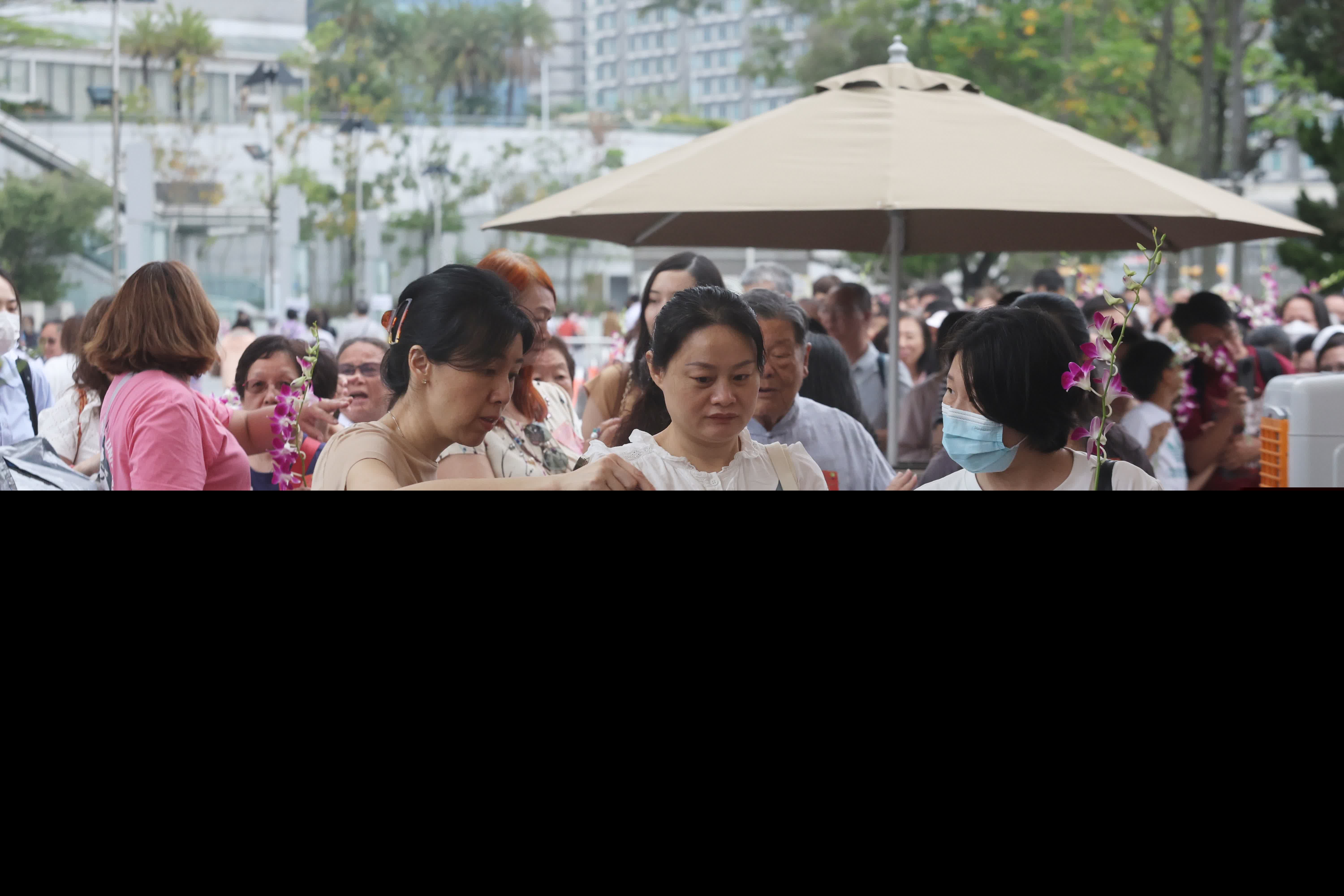 佛誕節吉祥大會。(香港文匯報記者郭木又攝) 佛誕節吉祥大會。(香港文匯報記者郭木又攝)
