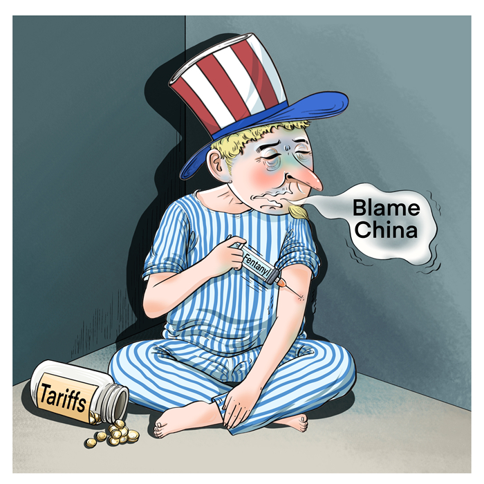 漫画作者：谭希光（人民网版权图片，未经授权请勿转载。）