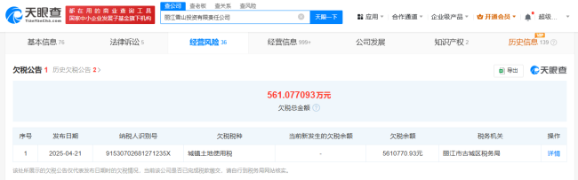 李亚鹏仍被法院限消 名下公司欠税561万