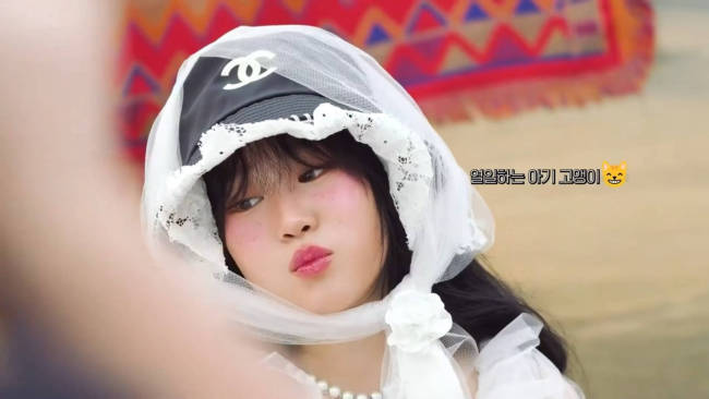 小沈阳女儿韩国出道 对镜wink笑容甜美又纯又欲