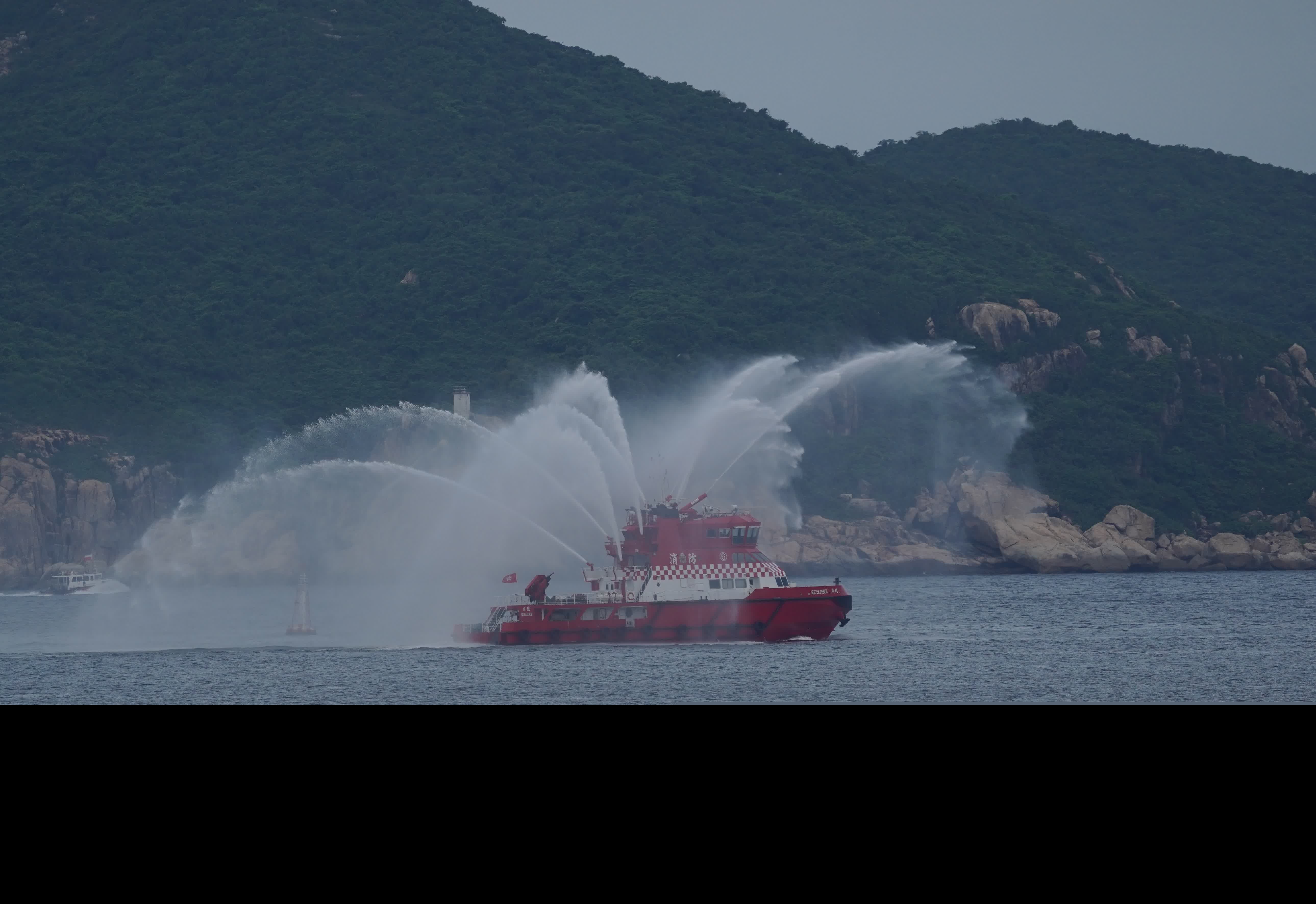 山東艦航母編隊訪港（香港文匯報記者曾興偉 攝）
