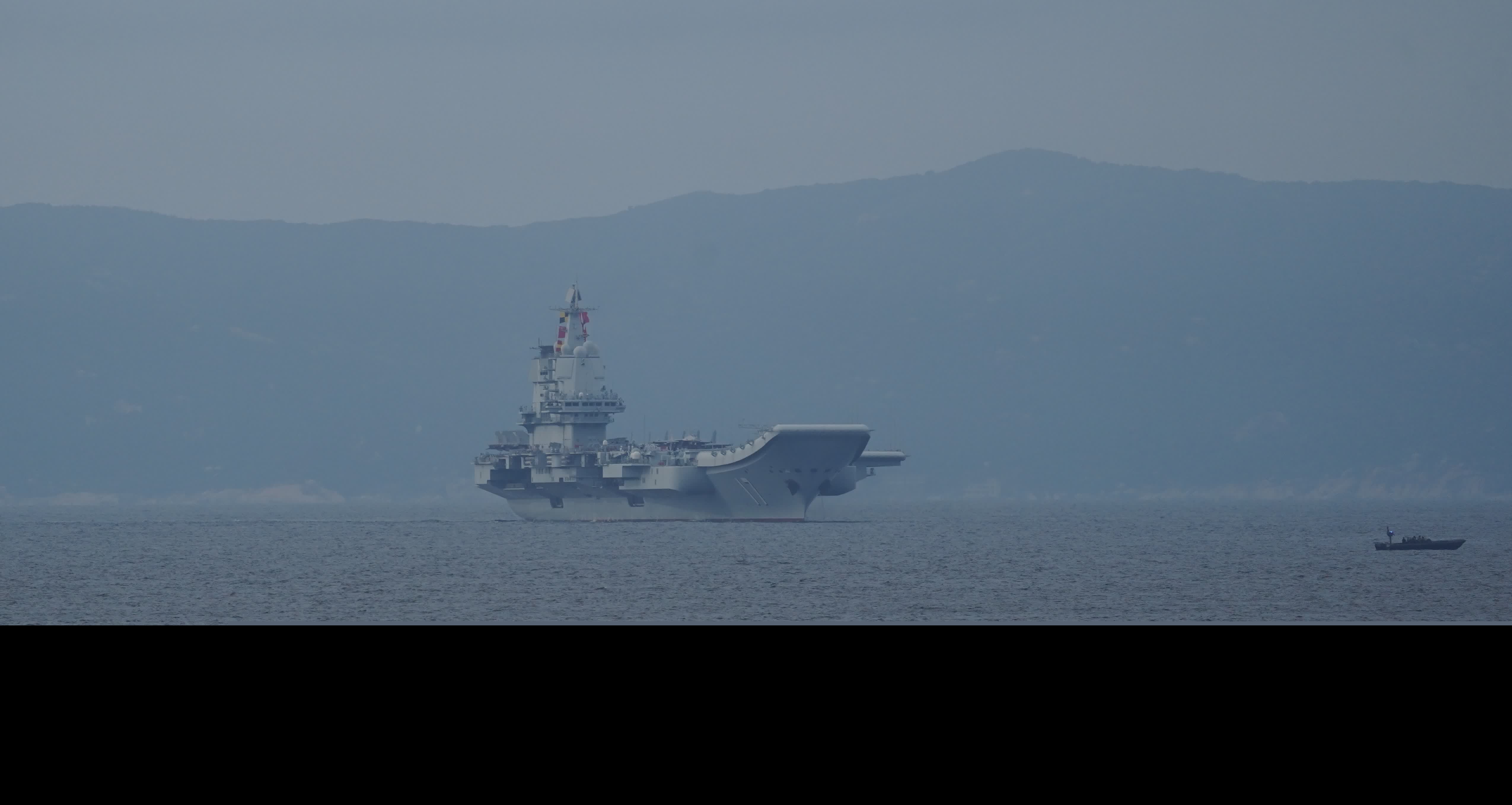 山東艦航母編隊訪港（香港文匯報記者曾興偉 攝）