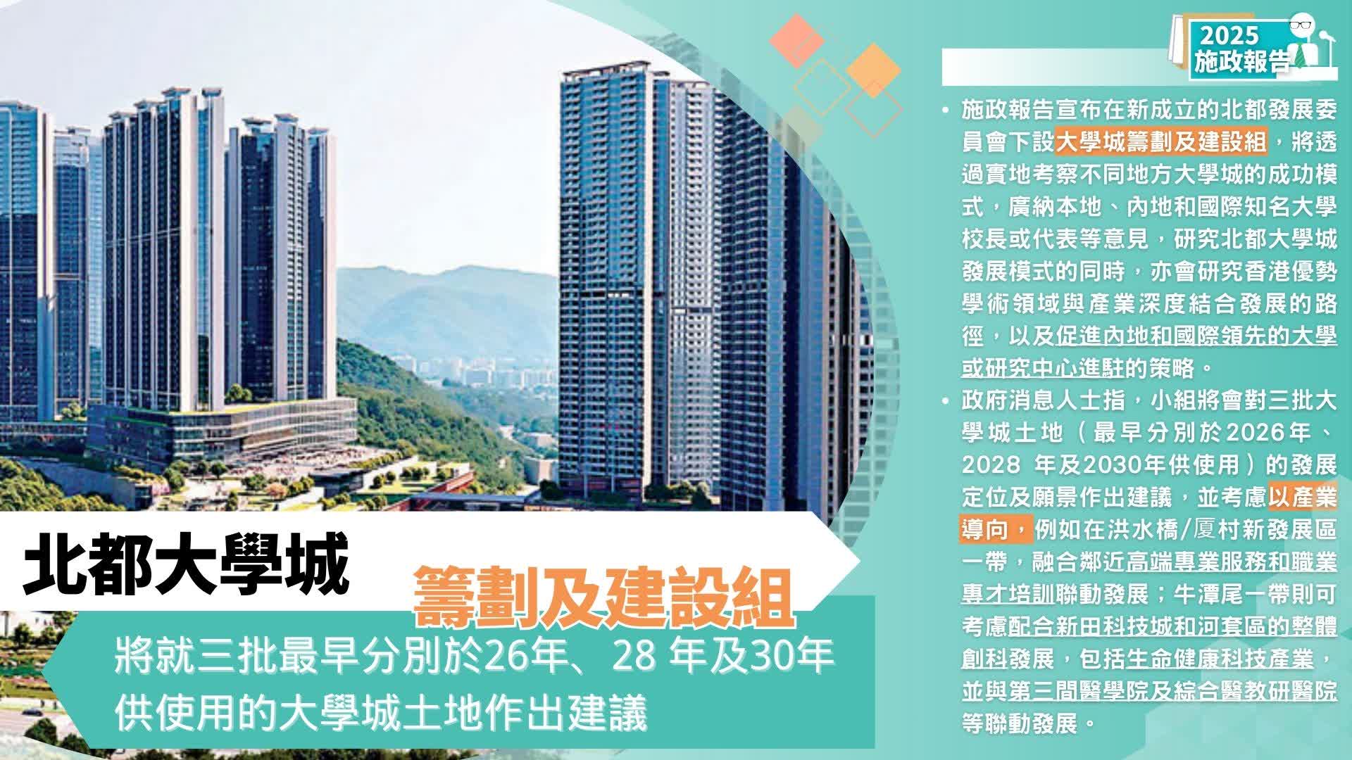 施政報告2025教育創科懶人包