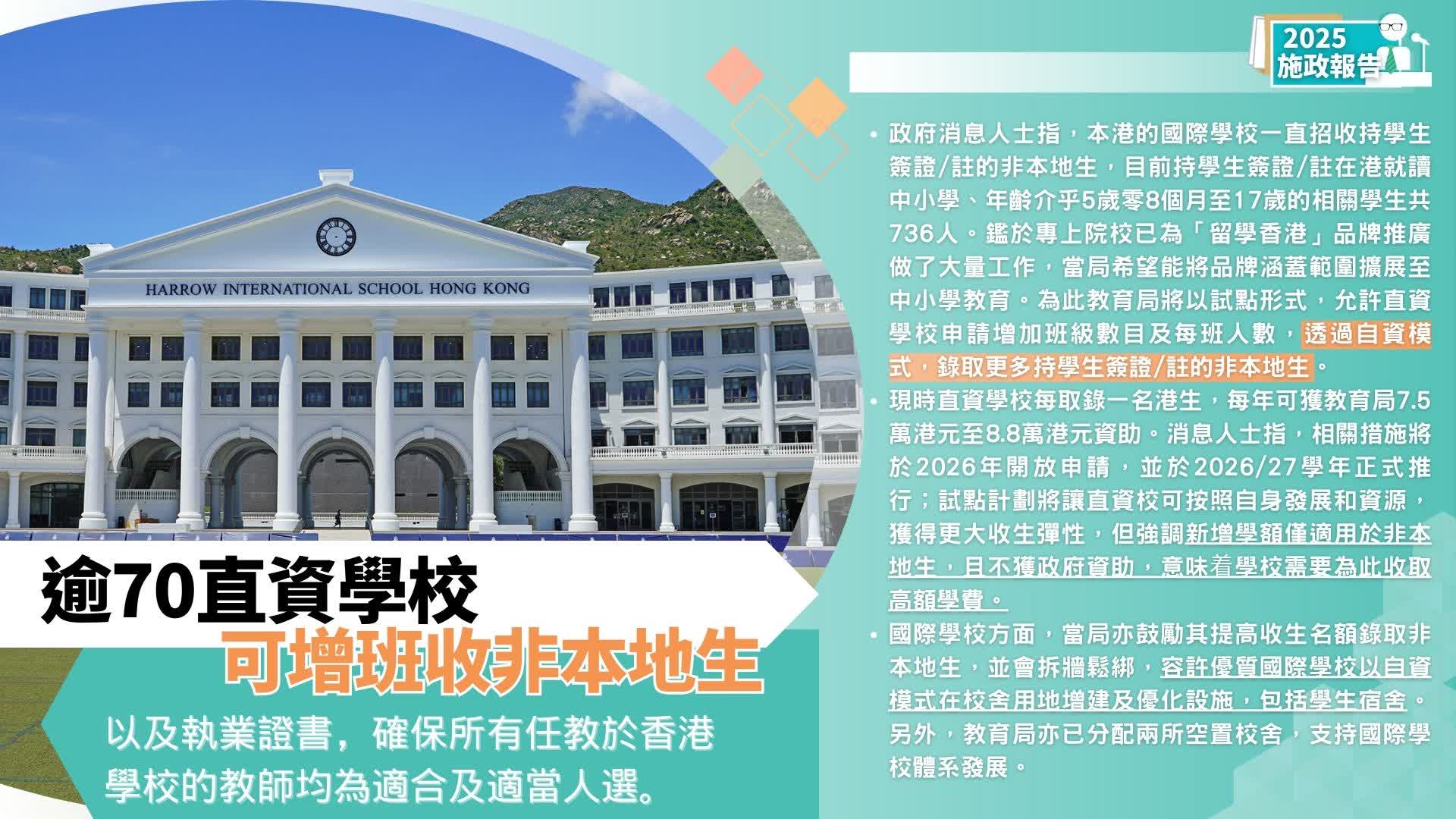 施政報告2025教育創科懶人包