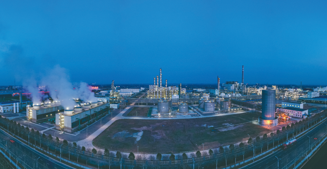 中国尼龙城夜景。受访者供图